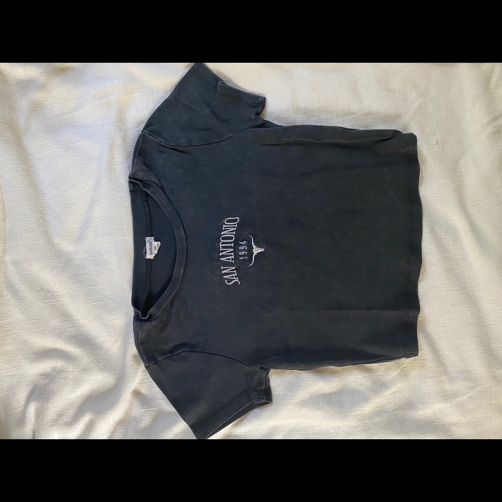 Black San Antonio T-Shirt